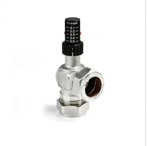 Automatic By-Pass Valve - 22mm Angled